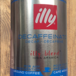 Mletá káva illy DECAF bez kofeinu