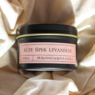 Růže, šípek, levandule