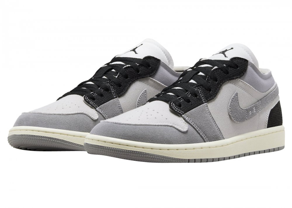Air Jordan 1 Low Craft Cement Grey - Obrázek 2