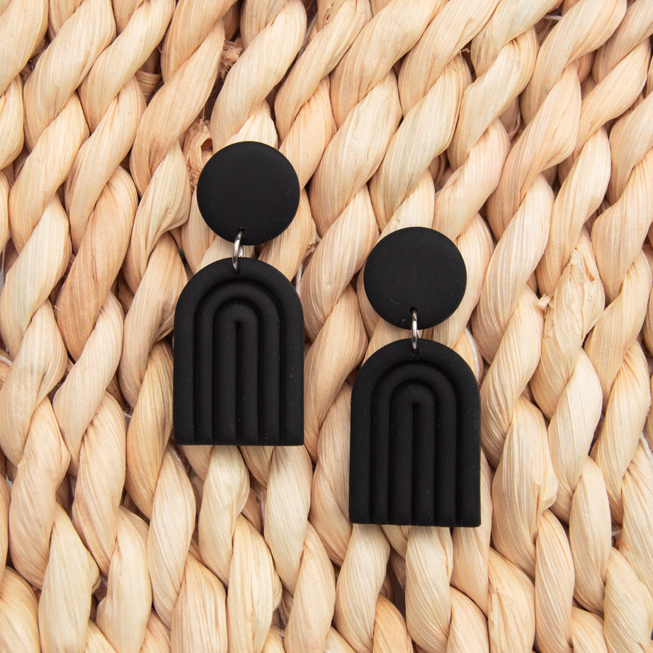 Visací náušnice - Duhy