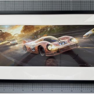 Plakát pink hour - Porsche 917/20 z roku 1971