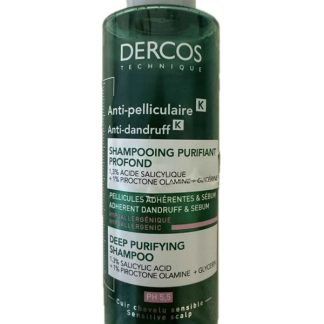 VICHY DERCOS peelingový šampon proti lupům 250ml