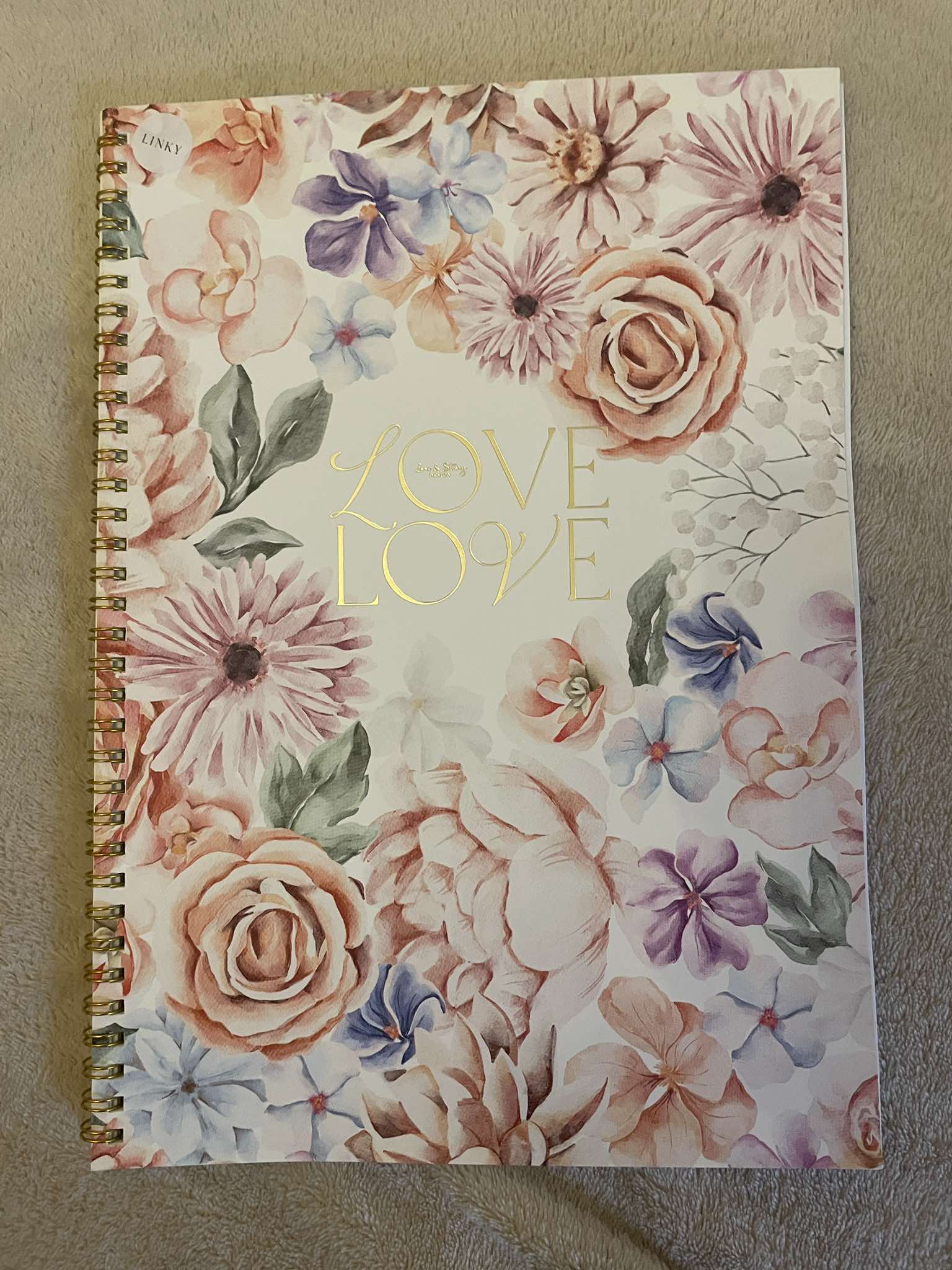 Zápisník A4 Pink dots