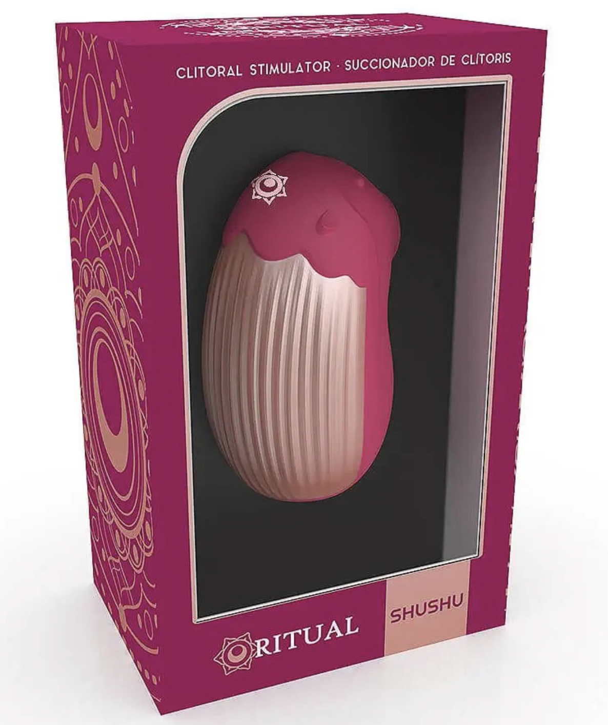 Ritual SHUSHU růžový podtlakový simulátor klitorisu