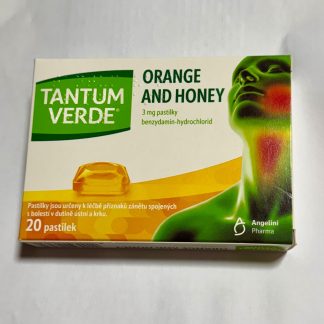 Tantum Verde Orange and Honey 3 mg 20 pastilek