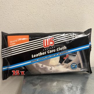 Čisticí ubrousky na kožený povrch W5