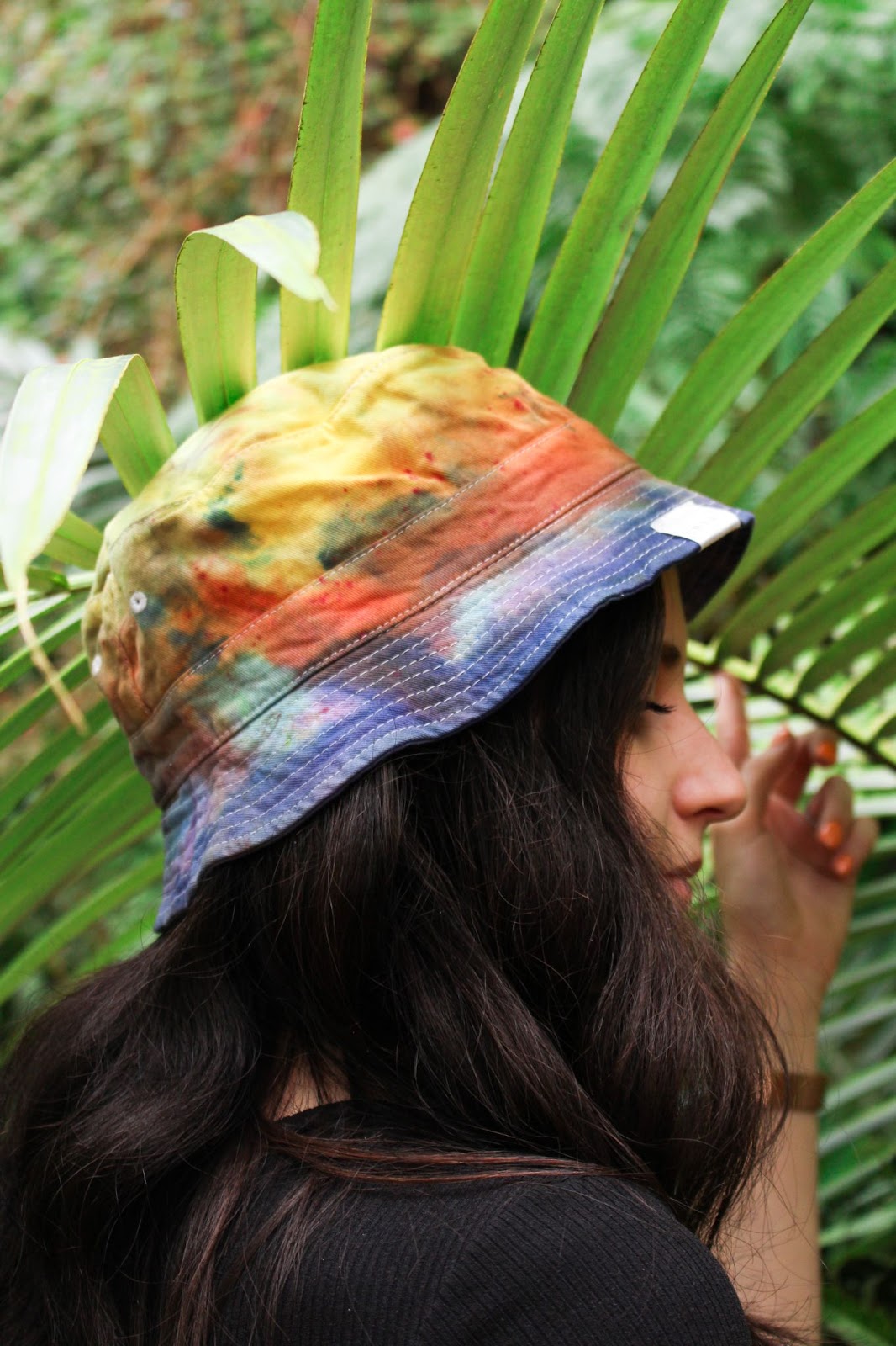 Batikovaný klobouček