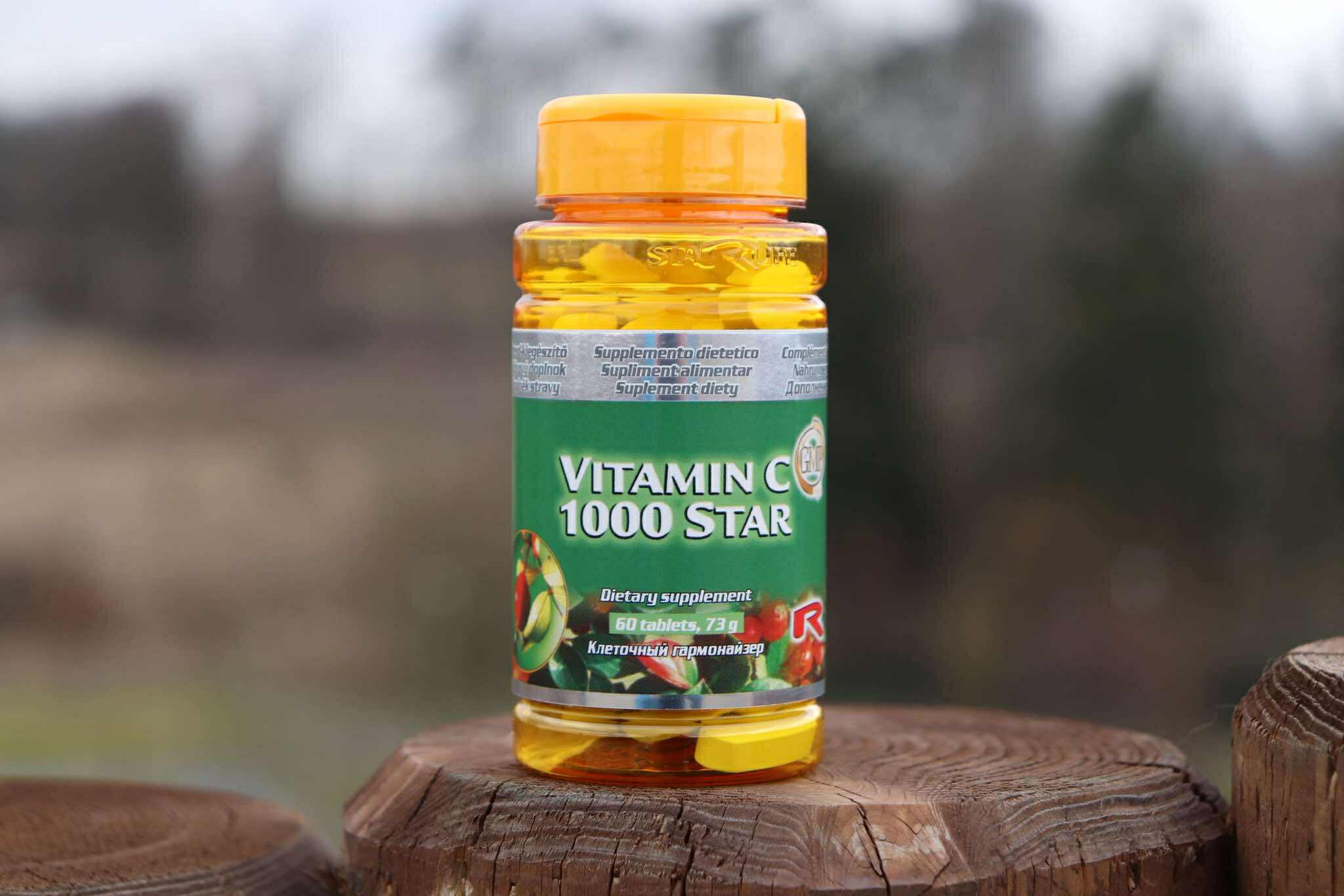 Starlife Vitamin C 1000 Star 60 kapslí