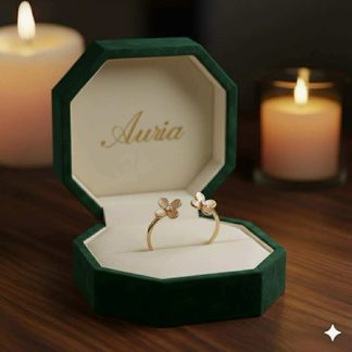 Auria "Twin Flower Ring"