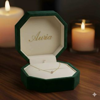 Auria "Dot Diamond Necklace"