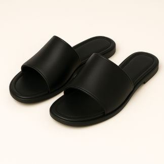 Dámské pantofle – černé