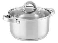 Nerezový hrnec s poklicí
