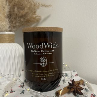 Svíčka WoodWick ReNew Collection - Ginger & Tumeric