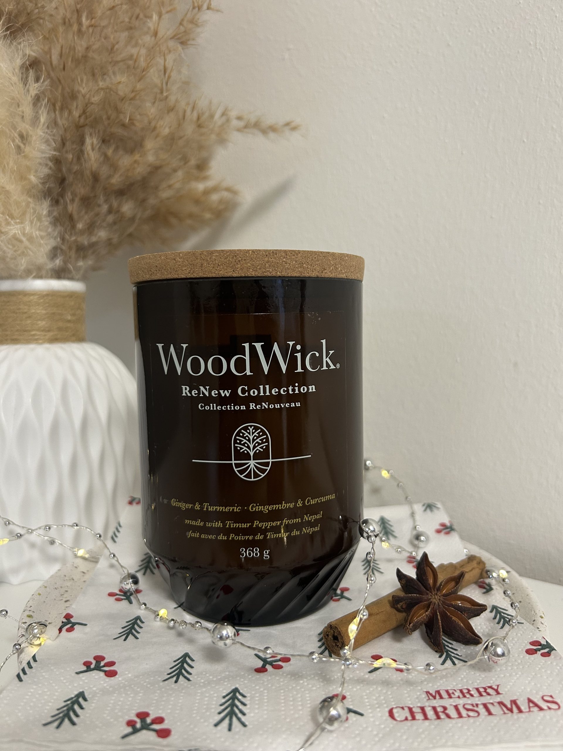 Svíčka WoodWick ReNew Collection - Ginger & Tumeric