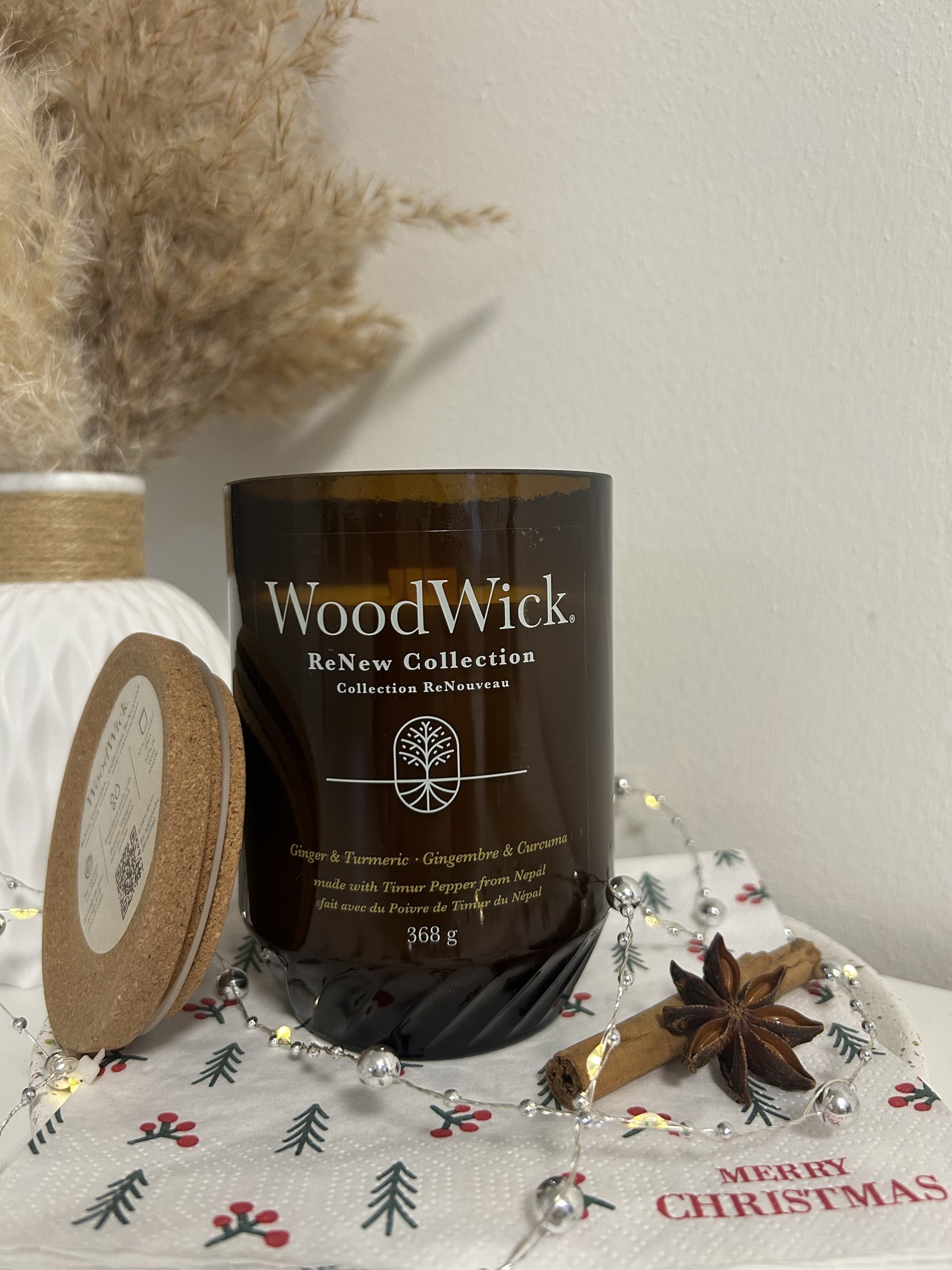 Svíčka WoodWick ReNew Collection - Ginger & Tumeric - Obrázek 2