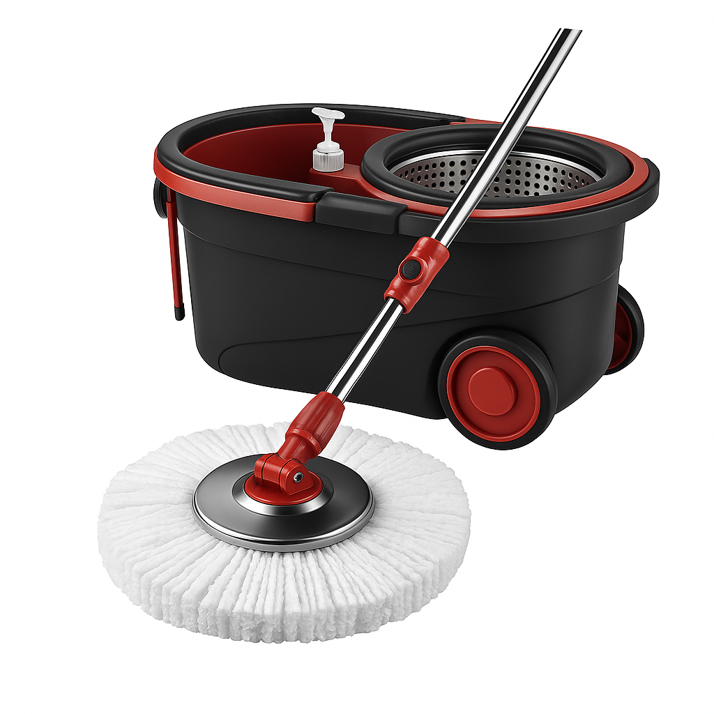 Rotační mop - H₂O FloorDominator RouletteMaster Turbo Flooder Slip Hazard Maximus 4000