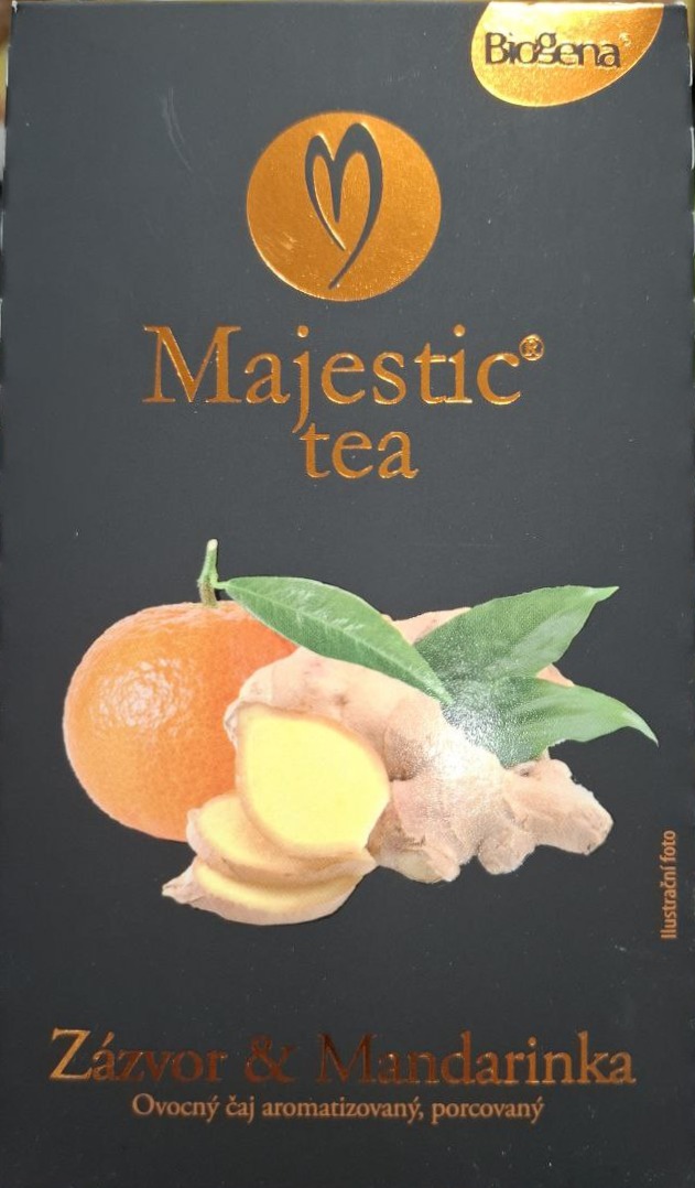 Biogena Majestic Ovocný čaj Zázvor & Mandarinka