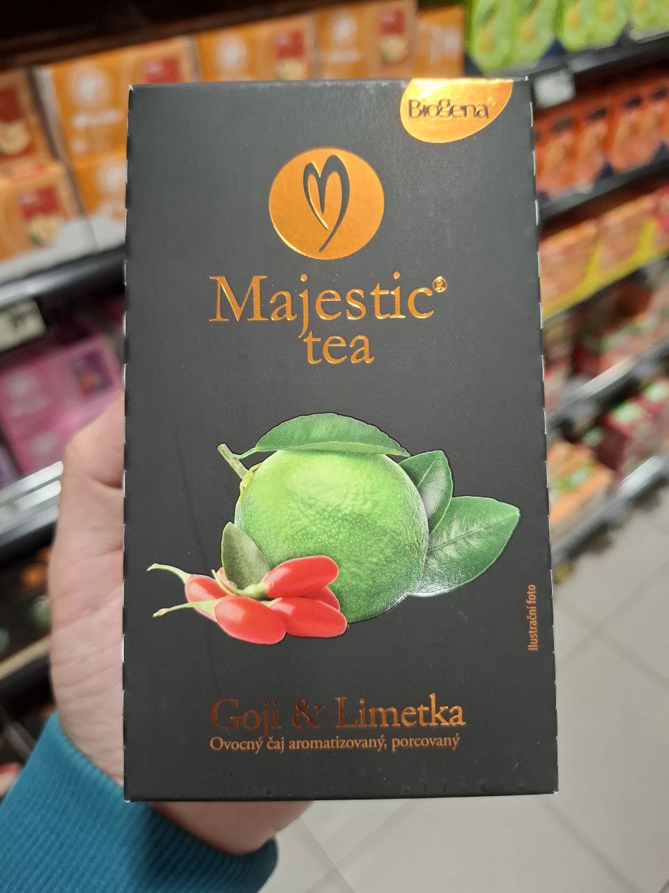 Biogena Majestic Ovocný čaj Goji & Limetka