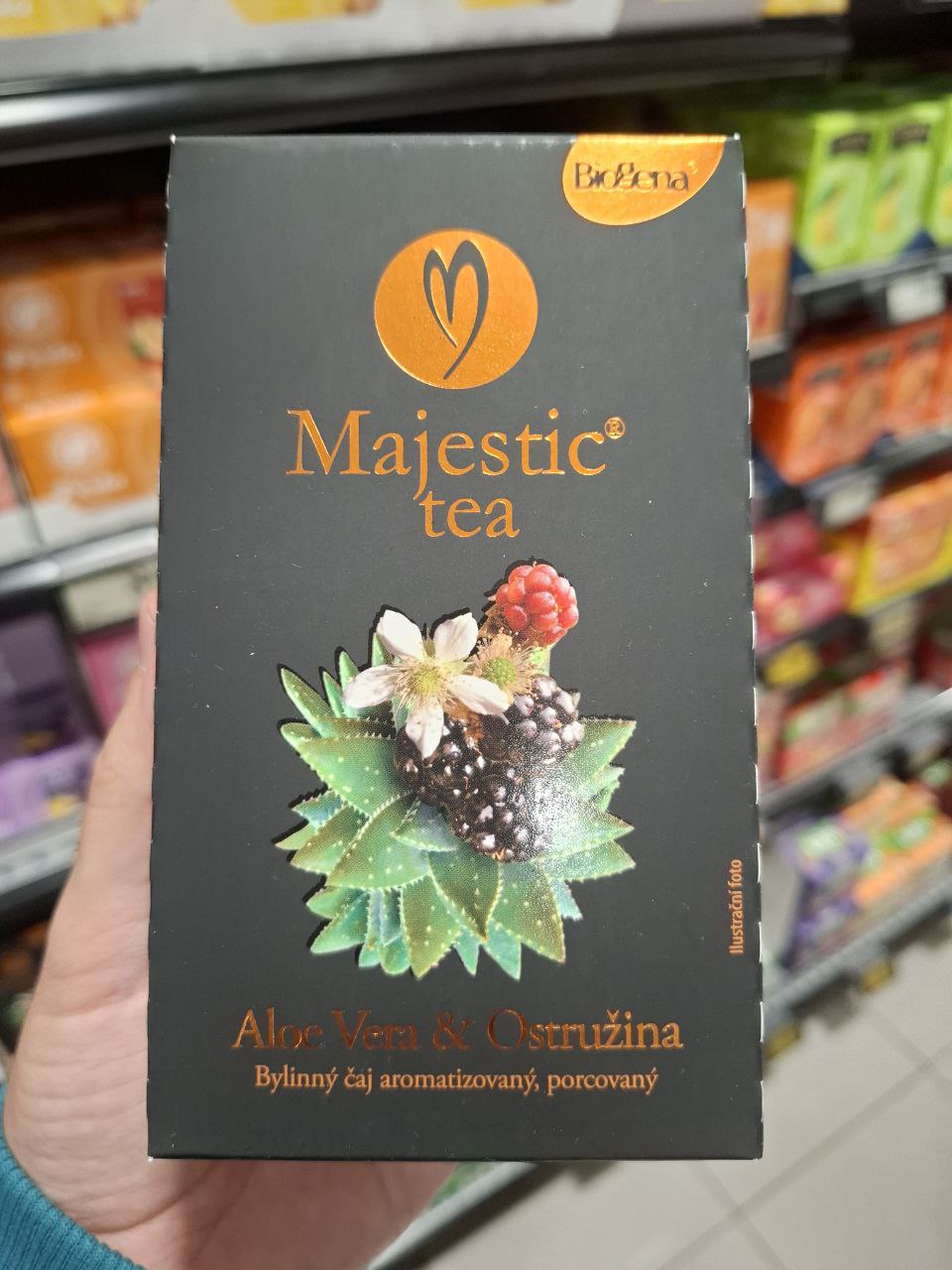 Biogena Majestic Ovocný čaj Aloe Vera & Ostružina