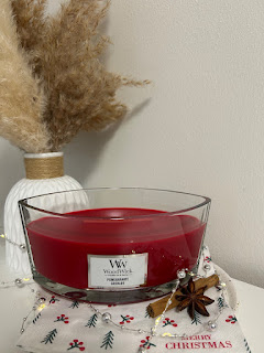 Svíčka WoodWick - Pomegranate - Obrázek 2